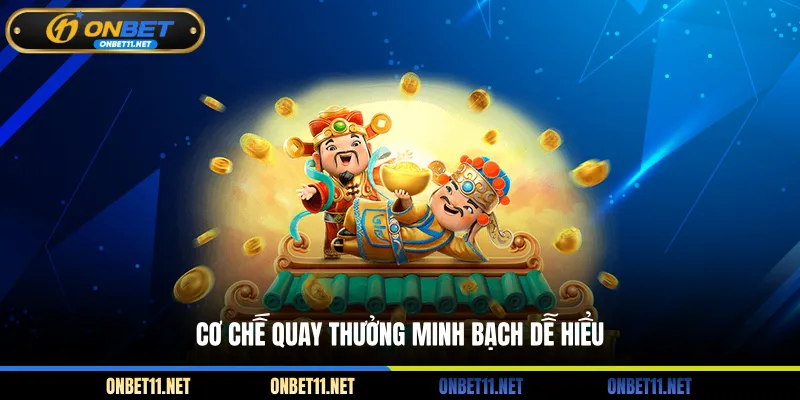 Cơ chế quay thưởng minh bạch dễ hiểu