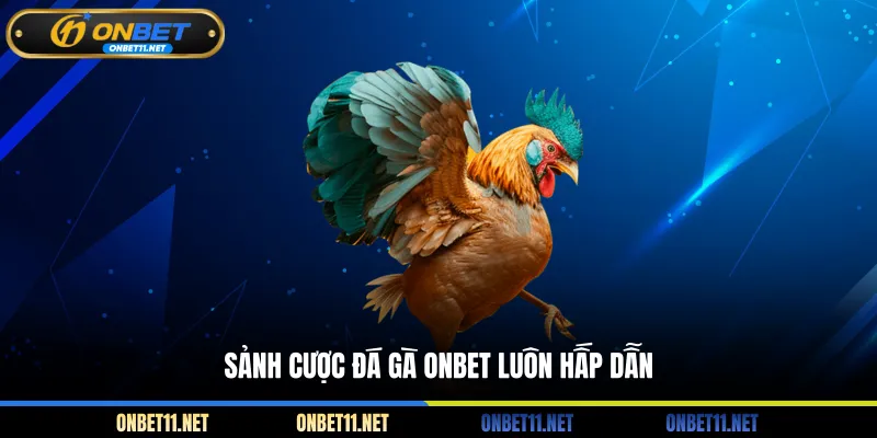 Sảnh cược đá gà ONBET luôn hấp dẫn