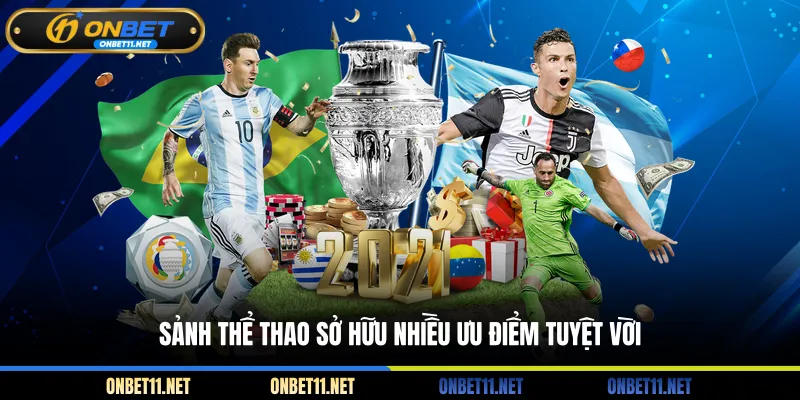 CMD Thể Thao Tại ONBET - Sân Chơi Cá Cược Đẳng Cấp Châu Á Sảnh thể thao sở hữu nhiều ưu điểm tuyệt vời