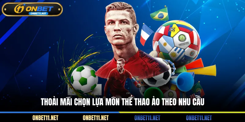 Saba Sport - Sảnh Cá Cược Thể Thao Ảo ONBET Kiếm Tiền Tỷ Thoải mái chọn lựa môn thể thao ảo theo nhu cầu